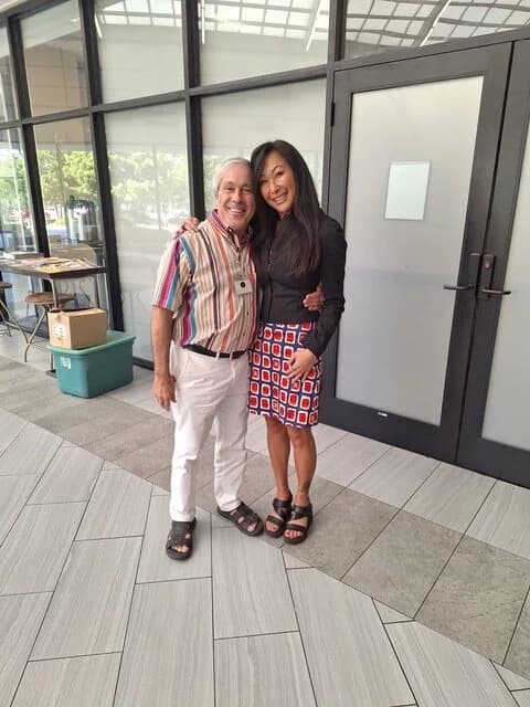 Philip Auerbach with Carol Carpenter