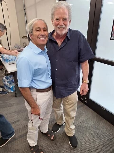 Philip Auerbach with Morry Rothberg